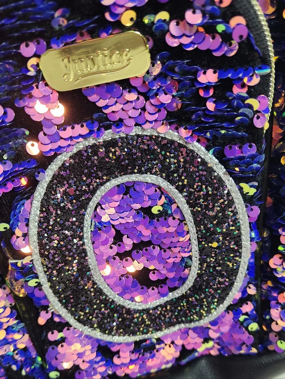 Justice Sequin/Monogramm 